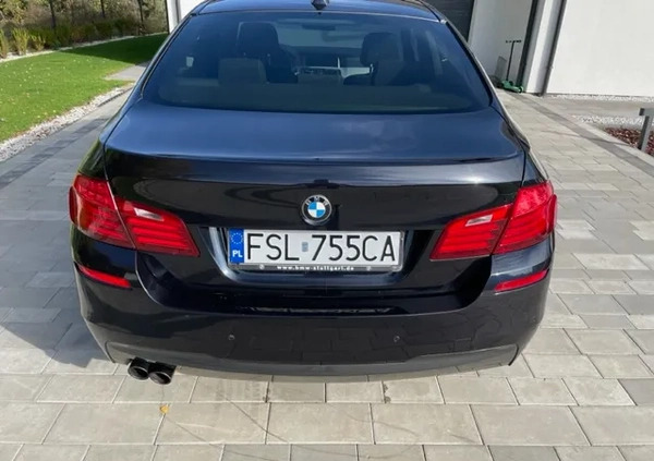 BMW Seria 5 cena 72900 przebieg: 159000, rok produkcji 2014 z Słubice małe 667